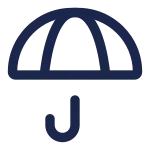Umbrella SVG Icon
